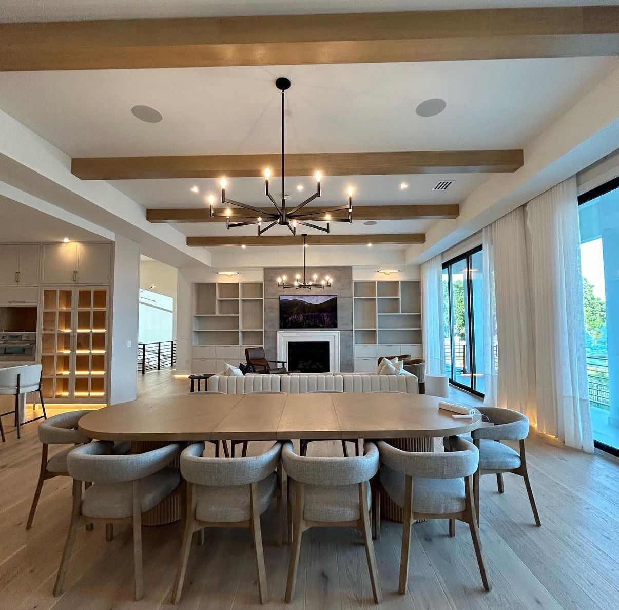 Dining room chandelier